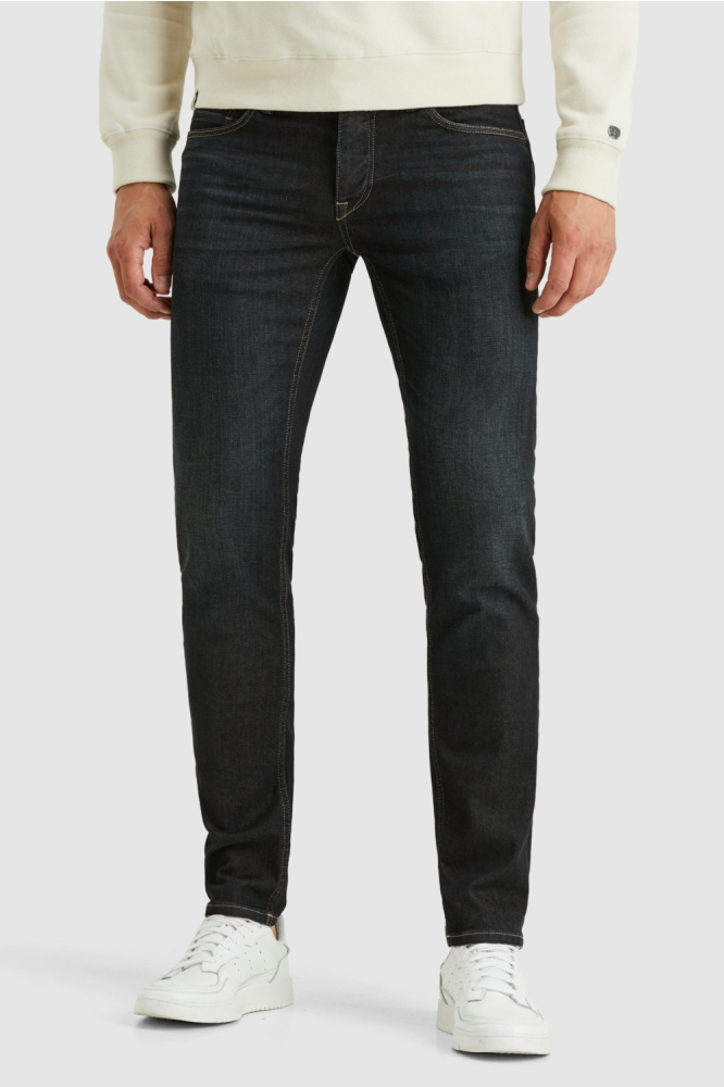 Cast Iron zwarte heren jeans | Vooraanzicht