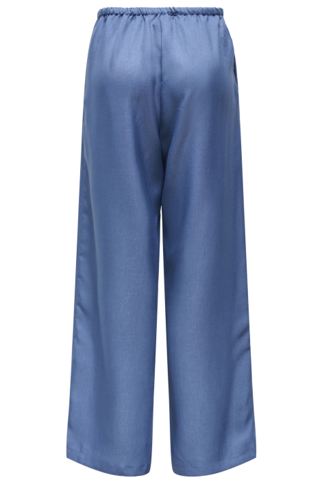 Only blauwe dames broek | Achteraanzicht