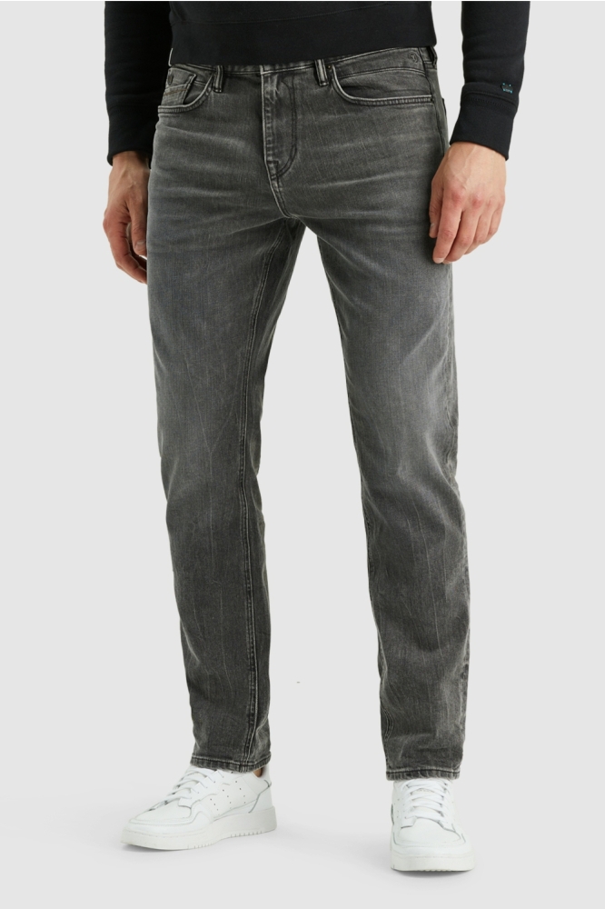 Cast Iron groene heren jeans | Vooraanzicht