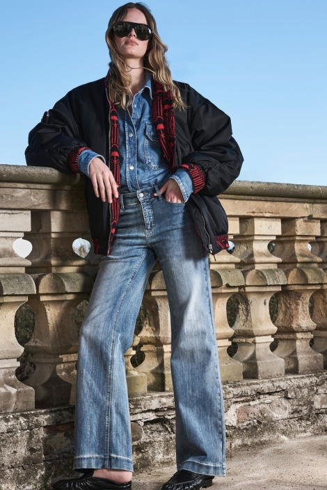 Mac blauwe dames jeans | Sfeerbeeld, In situatie