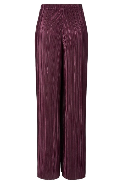 Pieces paarse dames broek | Achteraanzicht