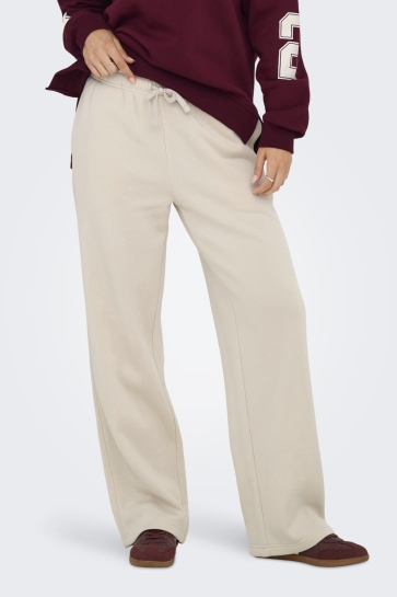 Only Broek ONLBEST LIFE STRAIGHT PANT SWT NOOS 15338734 PUMICE STONE