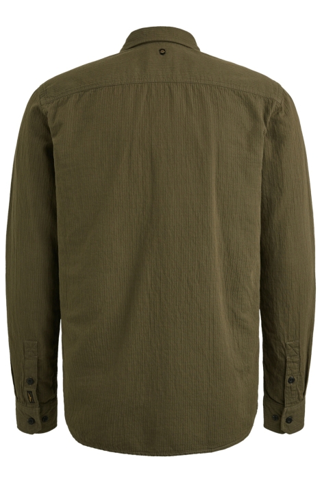 PME legend groene heren overhemd | Achteraanzicht