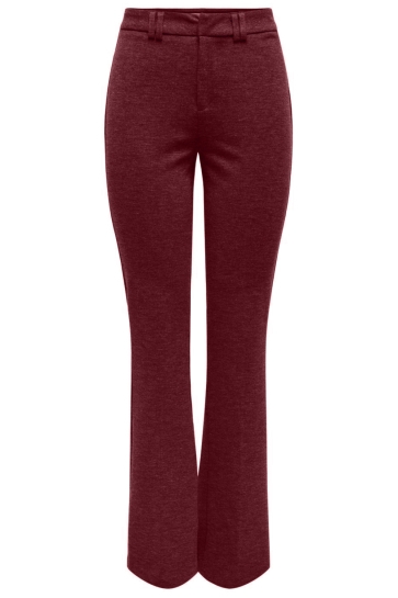 Only ONLPEACH MW FLARED PANT TLR NOOS 15298660 CARBERNET