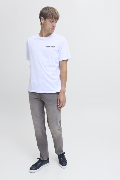 JJ Rebel grijze heren jeans | Model