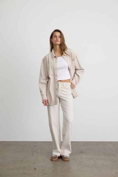 Noisy may beige dames jeans | 