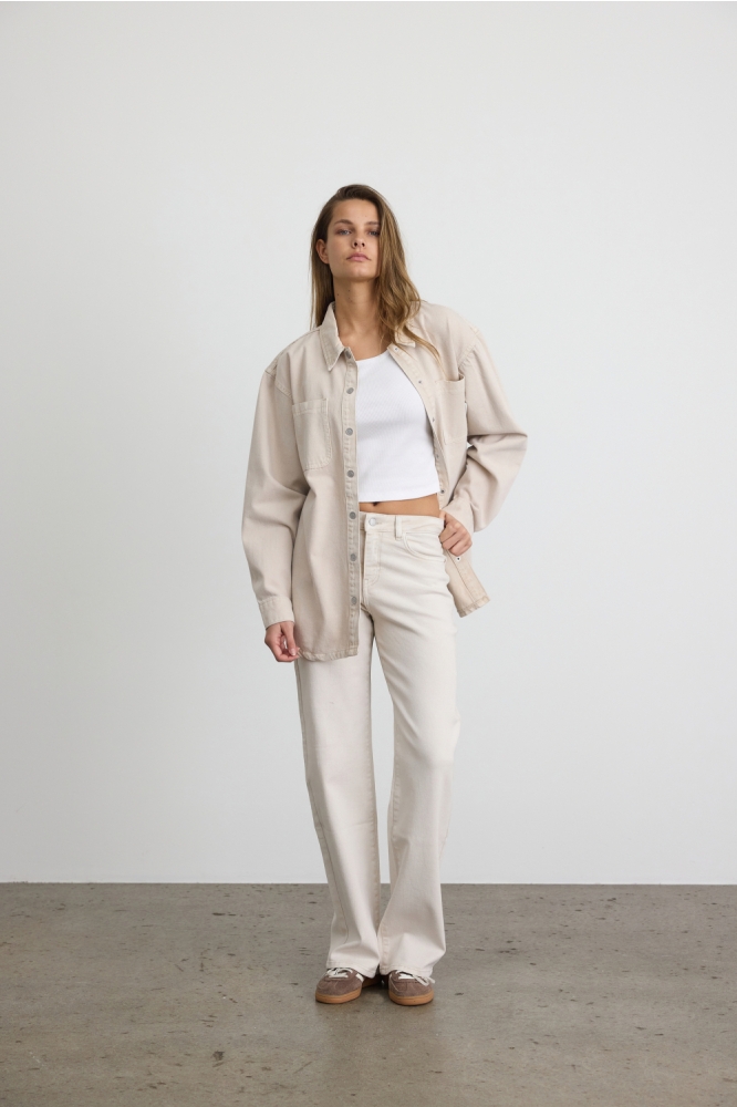 Noisy may beige dames jeans | 