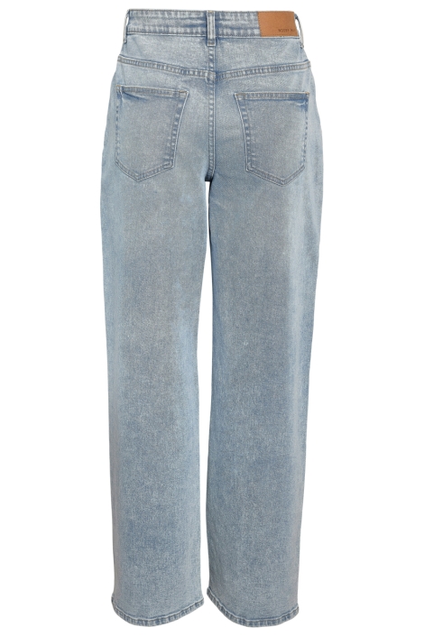 Noisy may blauwe dames jeans | Achteraanzicht