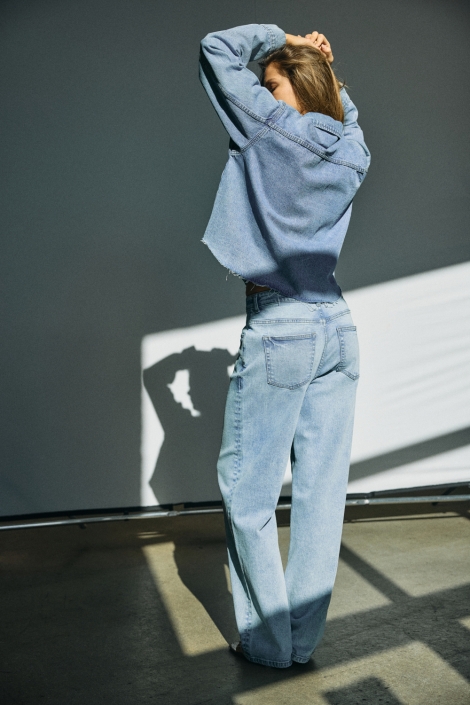 Noisy may blauwe dames jeans | Sfeerbeeld, In situatie