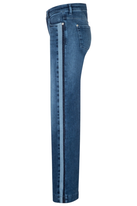 Mac blauwe dames jeans | Zijaanzicht