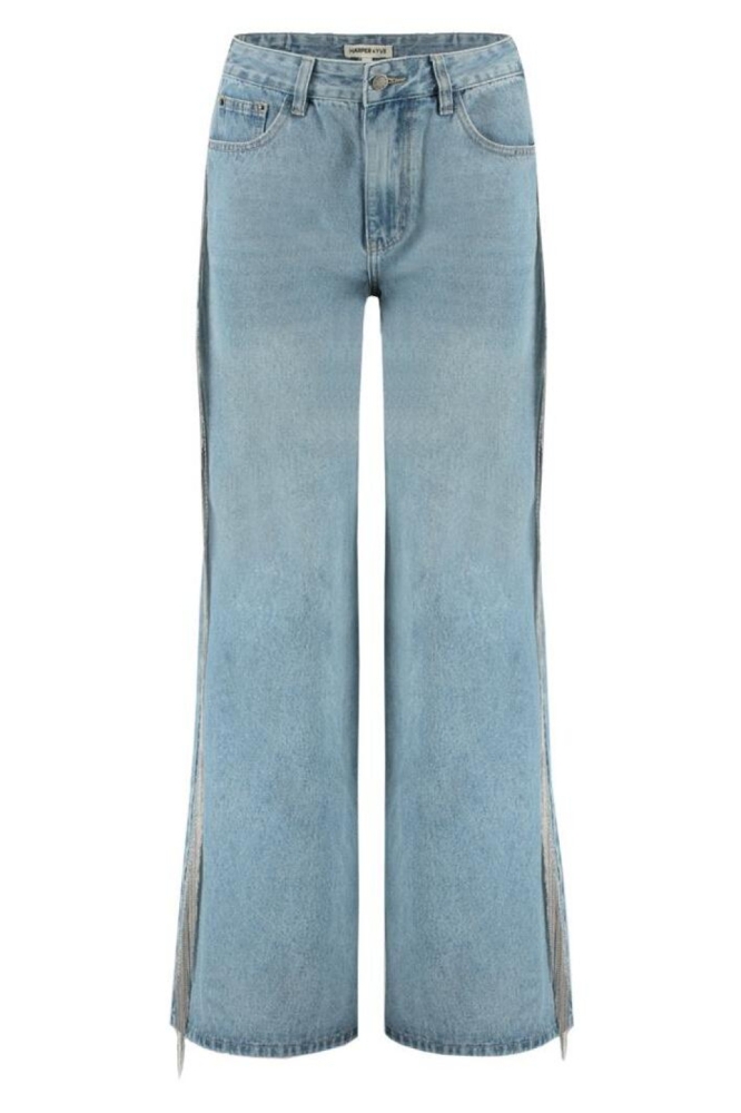Harper & Yve blauwe dames jeans | Vooraanzicht