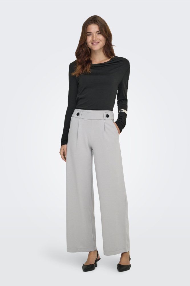 Jacqueline de Yong grijze dames broek | Model