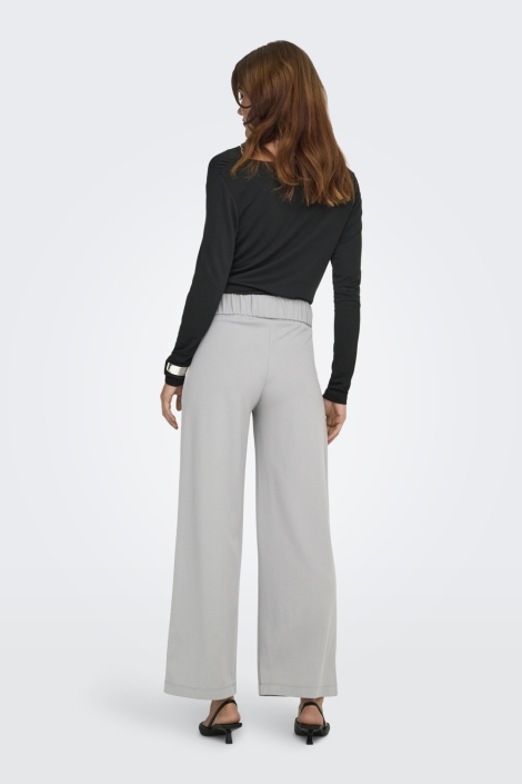 Jacqueline de Yong grijze dames broek | Model