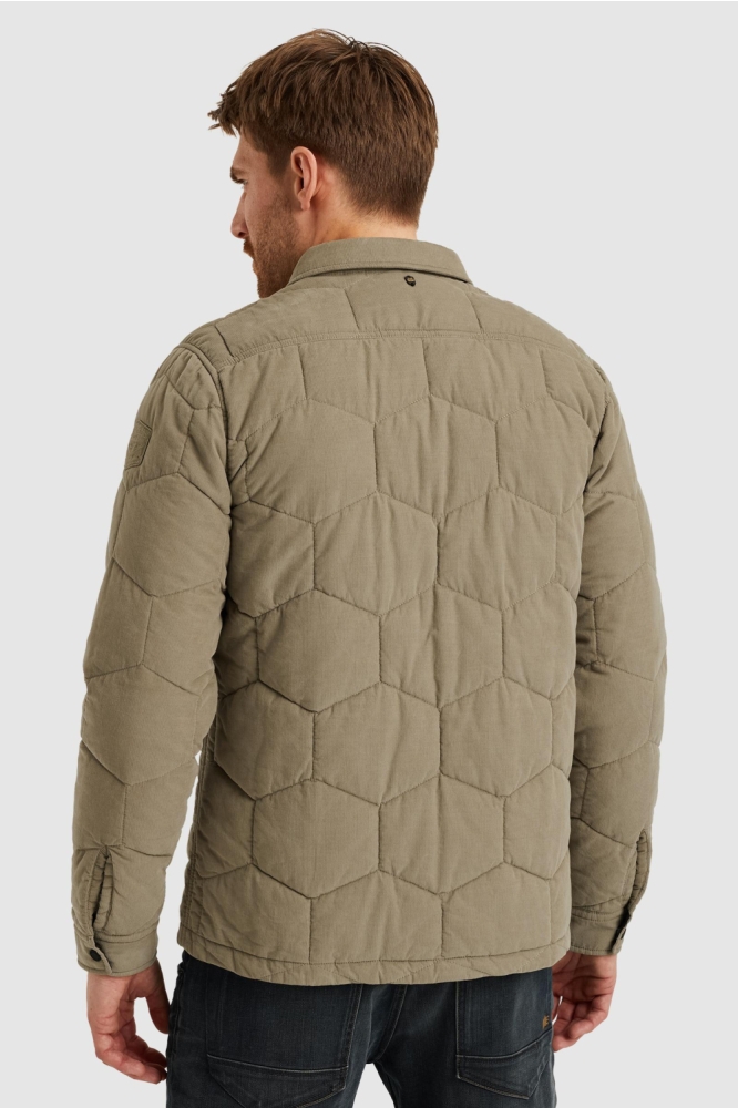 PME legend groene heren jas | Model achteraanzicht