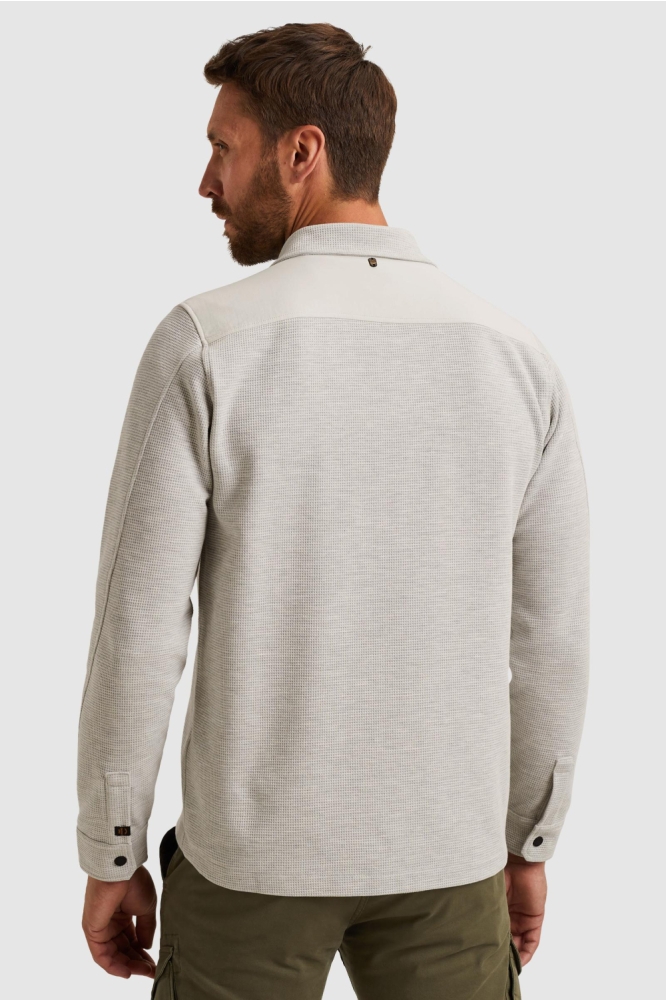 PME legend grijze heren vest | Model achteraanzicht