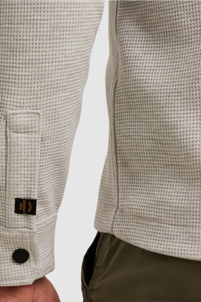PME legend grijze heren vest | Close up
