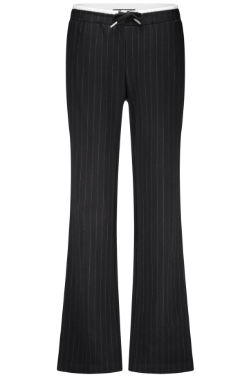 Red Button COLETTE PUNTA PINSTRIPE SPORTY L32 SRB4722 Black