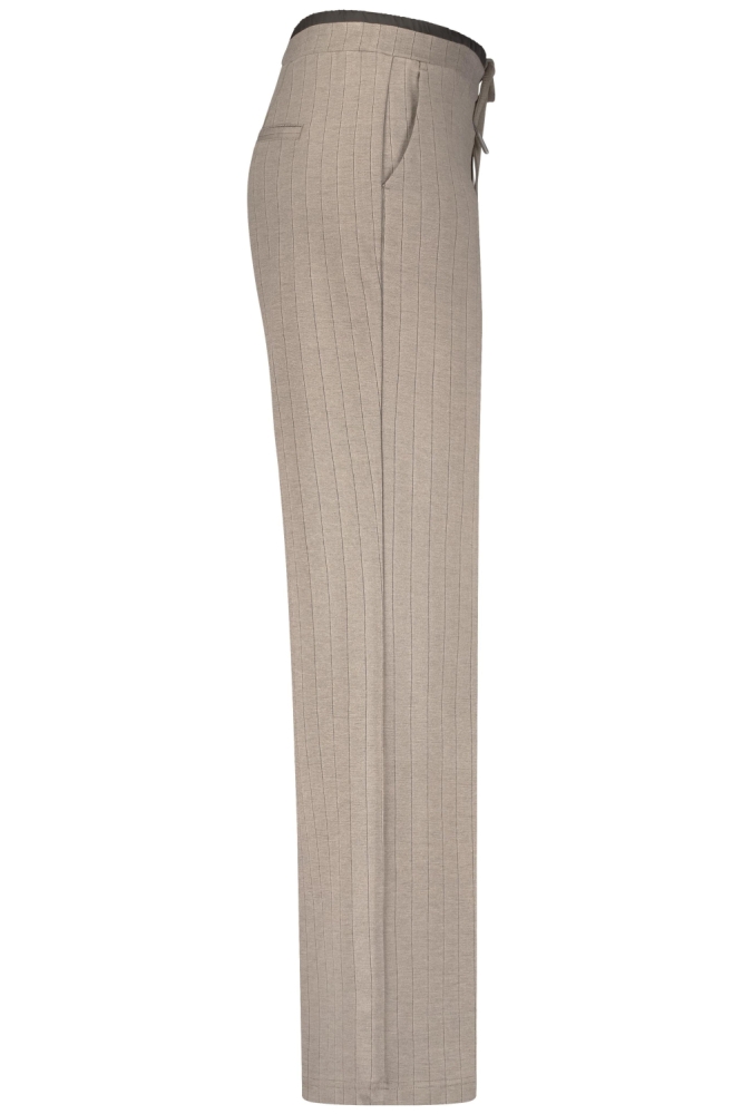 Red Button taupe dames broek | Zijaanzicht