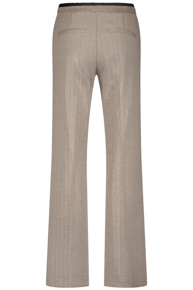 Red Button taupe dames broek | Achteraanzicht