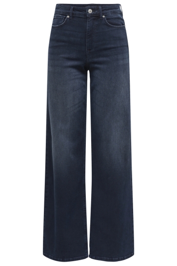Only Jeans ONLMADISON BLUSH HW WIDE DNM DOT632 15353344 Blue Black Denim