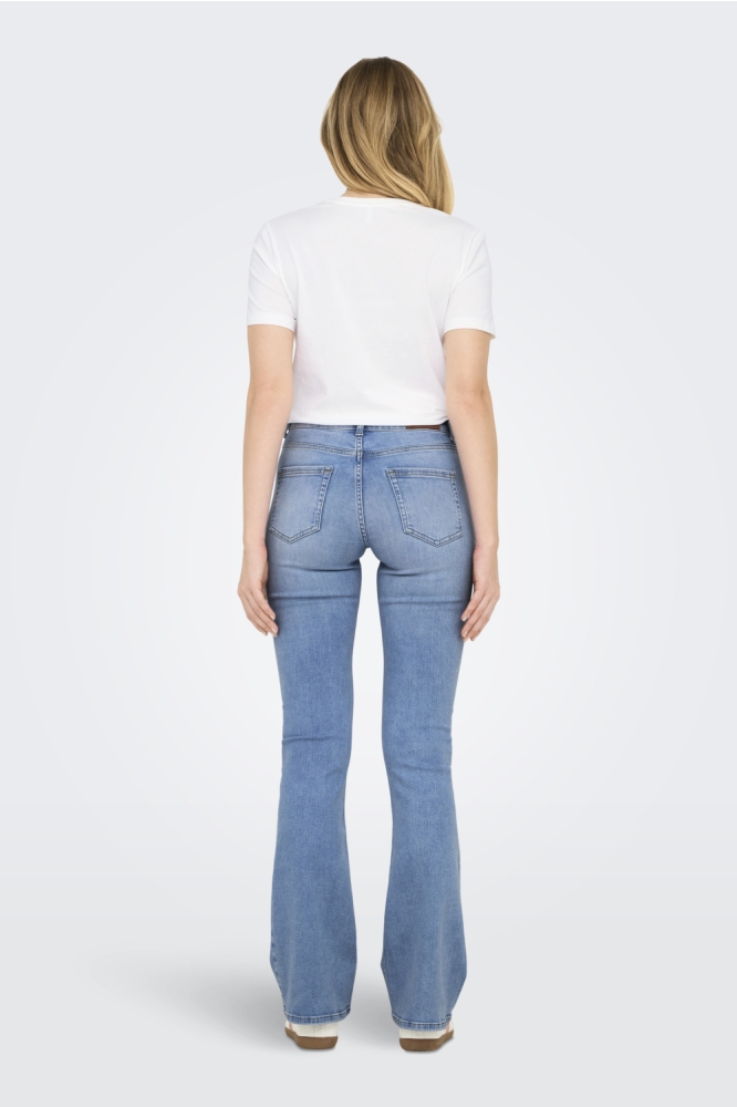Only blauwe dames jeans | Model