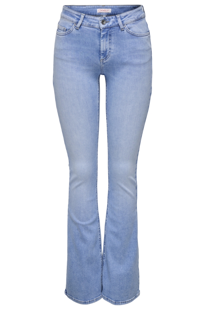 Only blauwe dames jeans | Vooraanzicht