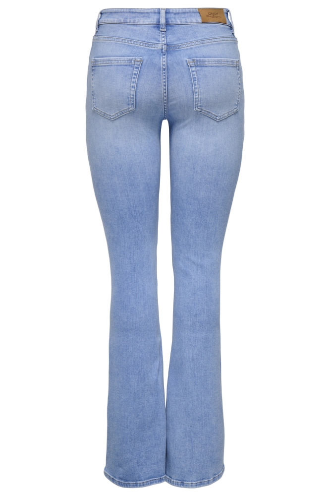 Only blauwe dames jeans | Achteraanzicht