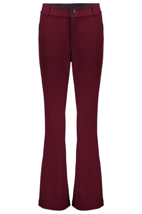 Geisha bordeaux dames broek | Vooraanzicht