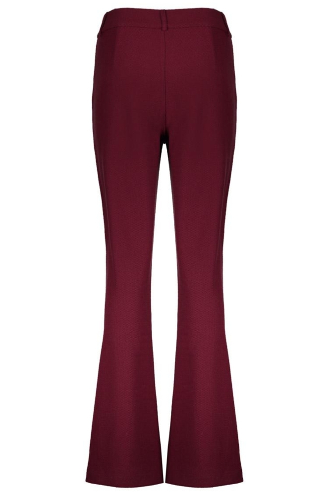 Geisha bordeaux dames broek | Achteraanzicht