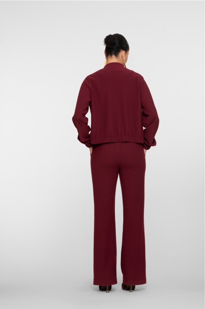 Geisha bordeaux dames broek | Model