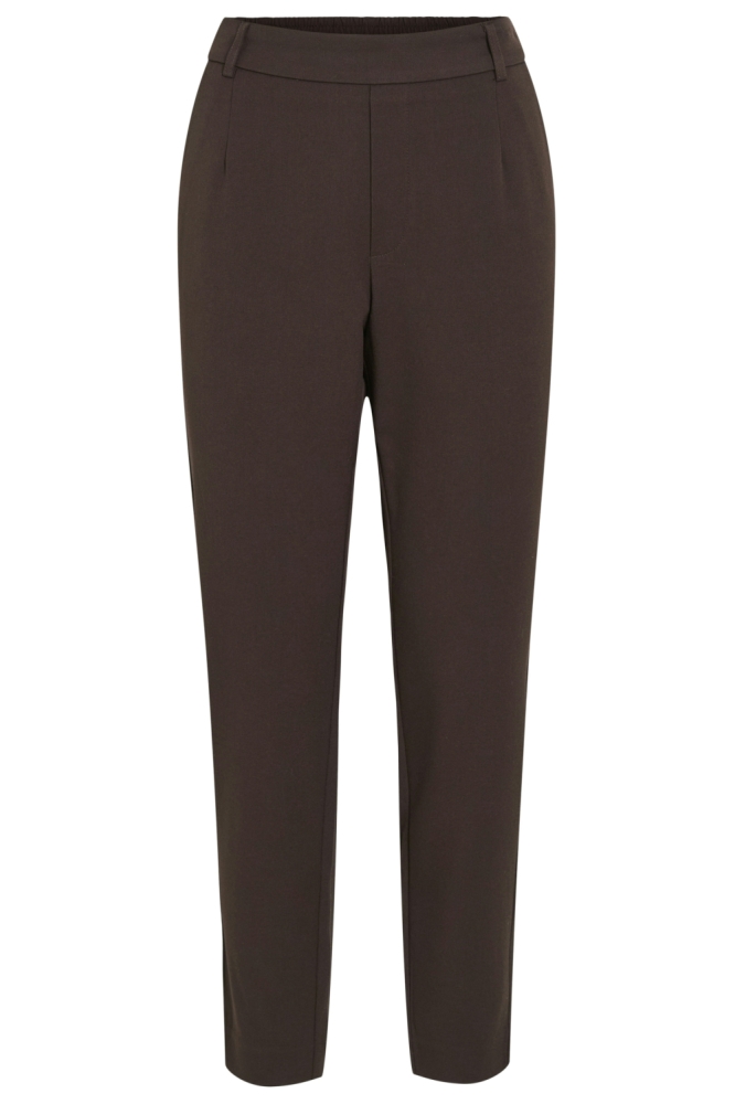 Vila bruine dames broek | Vooraanzicht