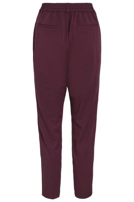Vila bordeaux dames broek | Achteraanzicht