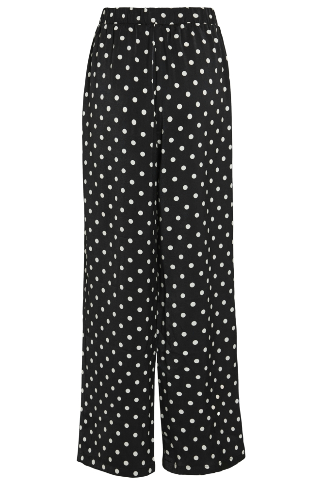 Vila zwarte dames broek | Vooraanzicht