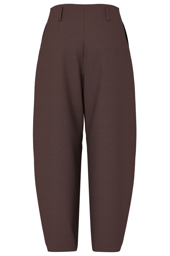 Hypedrop bruine dames broek | Achteraanzicht