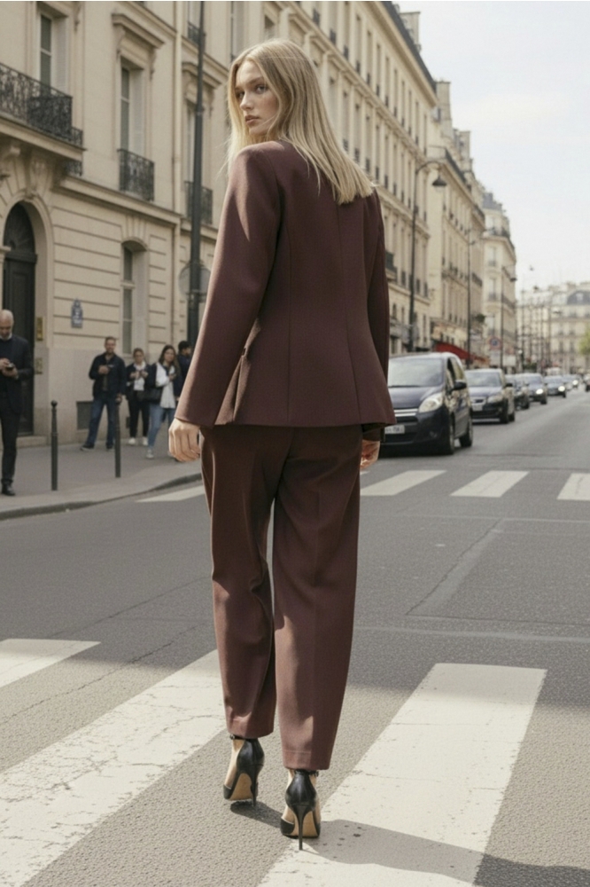 Hype Drop bruine dames broek | Sfeerbeeld, In situatie