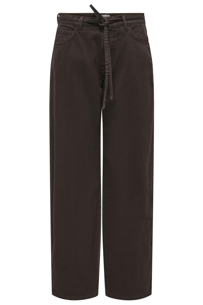 Only bruine dames jeans | Vooraanzicht