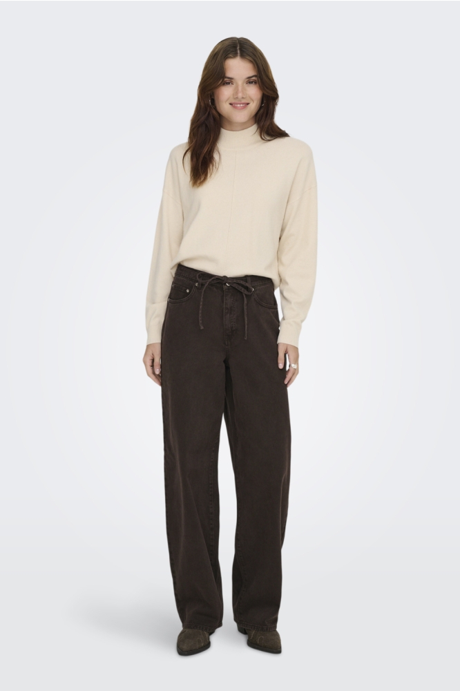 Only bruine dames jeans | Model