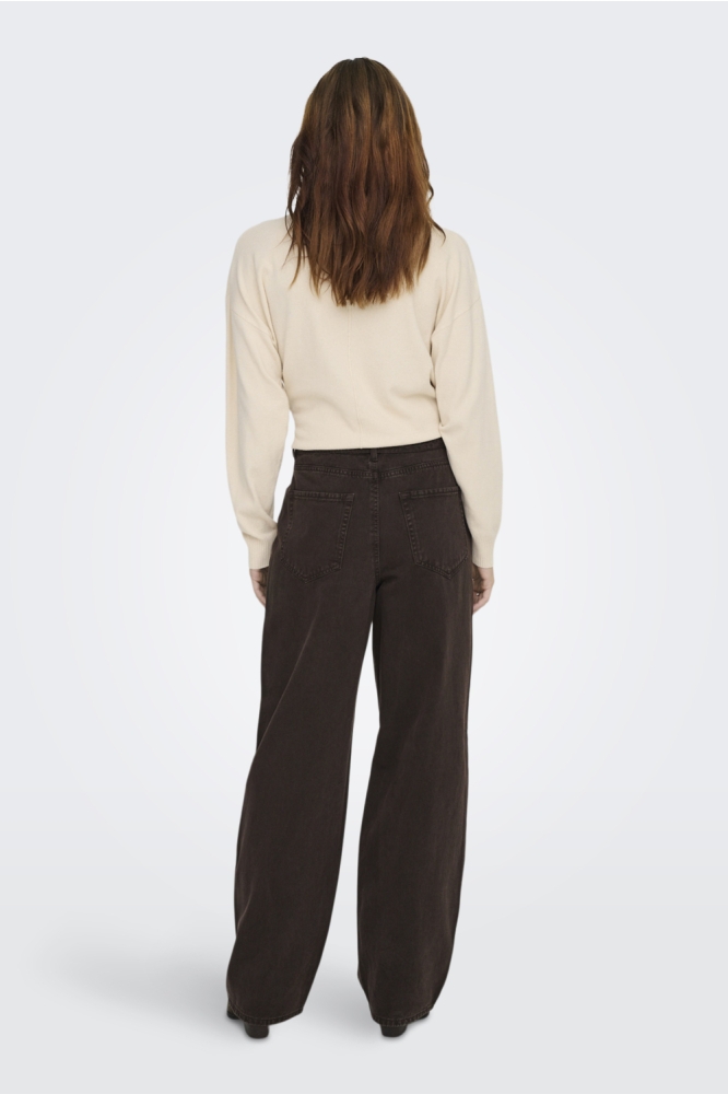Only bruine dames jeans | Model