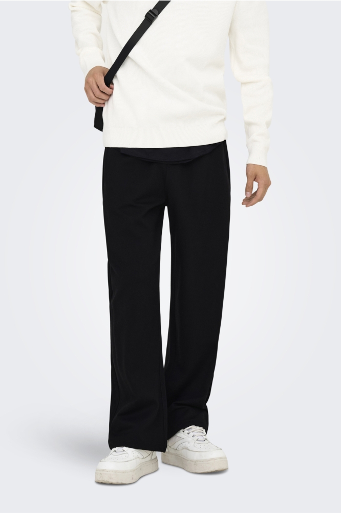 Only & Sons zwarte heren broek | Model