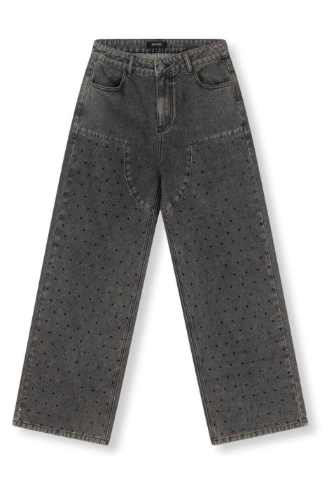 Refined Department grijze dames jeans | Vooraanzicht