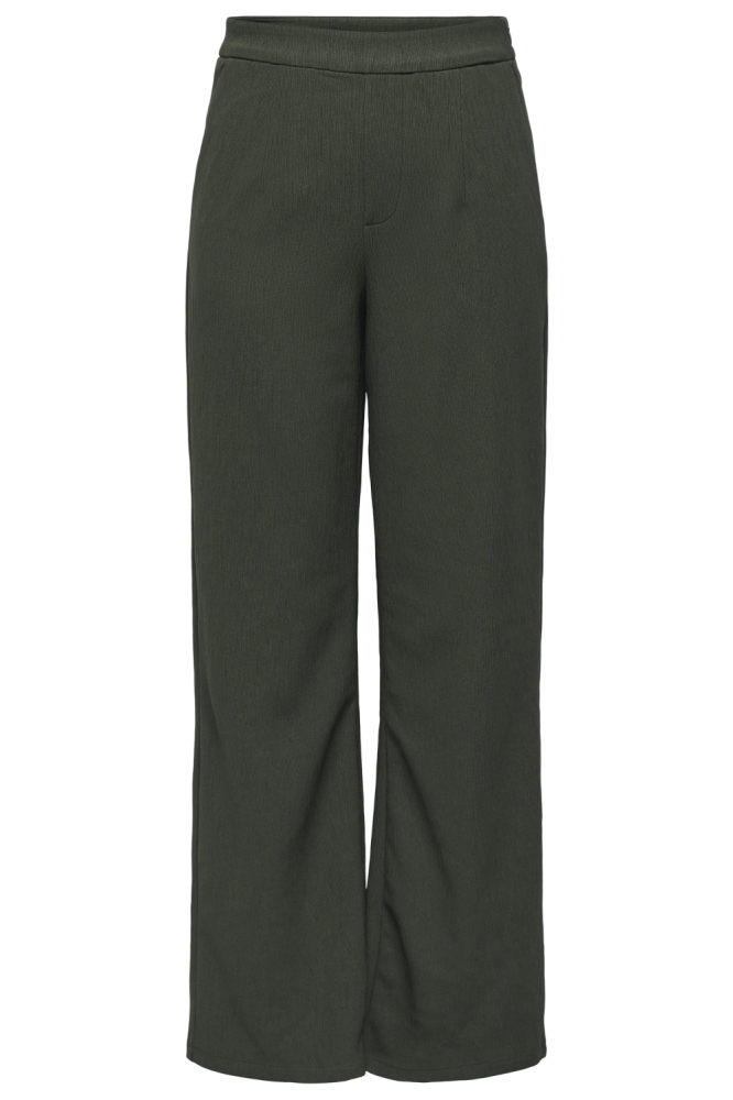 Jacqueline de Yong groene dames broek | Vooraanzicht