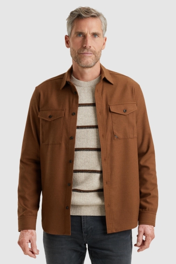 Vanguard Overhemd OVERSHIRT MET WOLLEN LOOK VSI2510255 8297