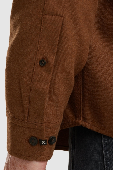 Vanguard bruine heren overhemd | Unique Selling Point