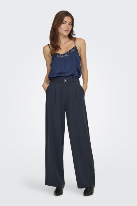 Jacqueline de Yong blauwe dames broek | Model