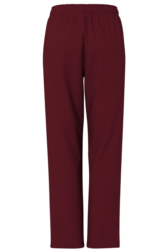 Pieces bordeaux dames broek | Achteraanzicht