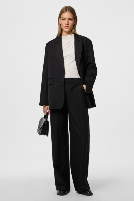 Pieces zwarte dames broek | Model