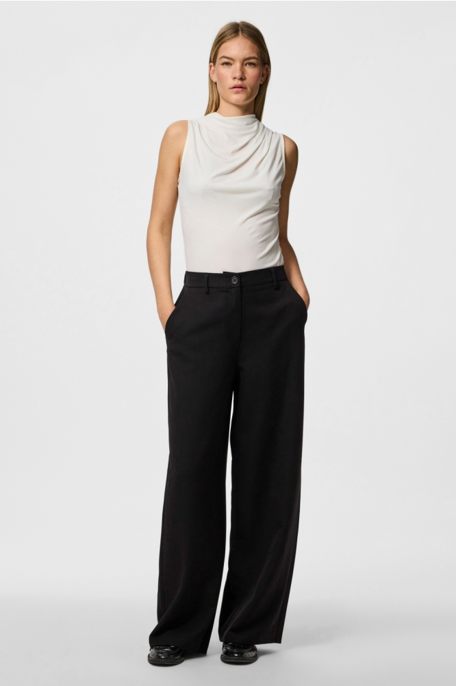 Pieces zwarte dames broek | Model