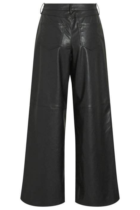 Vila zwarte dames broek | Achteraanzicht