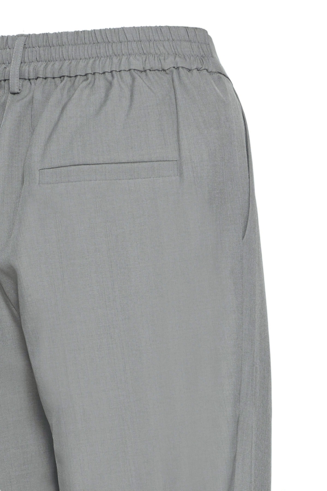 Ichi grijze dames broek | 