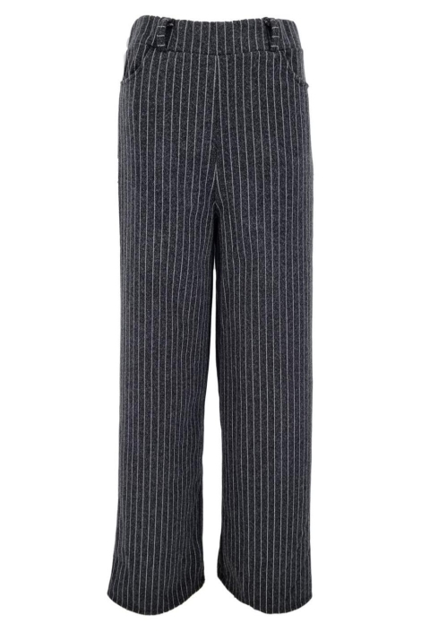 FOS Amsterdam zwarte dames broek | Vooraanzicht